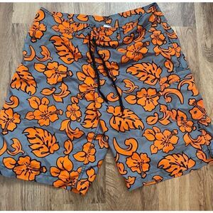 Banana Split USA Mens floral swim trunks‎
